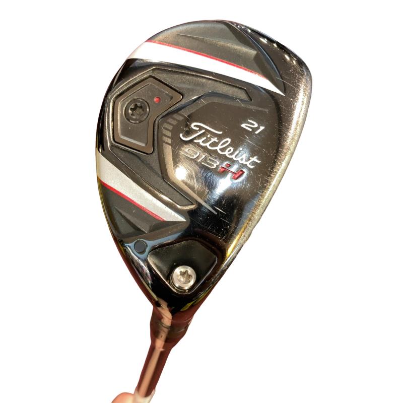 【中古】 タイトリスト 913 H 21° ありがた味 UT Titleist ROMBAX 75H (フレックスS) メンズ 成人男性用 右利き 右用 C位置づける ゴルフ野球クラブ