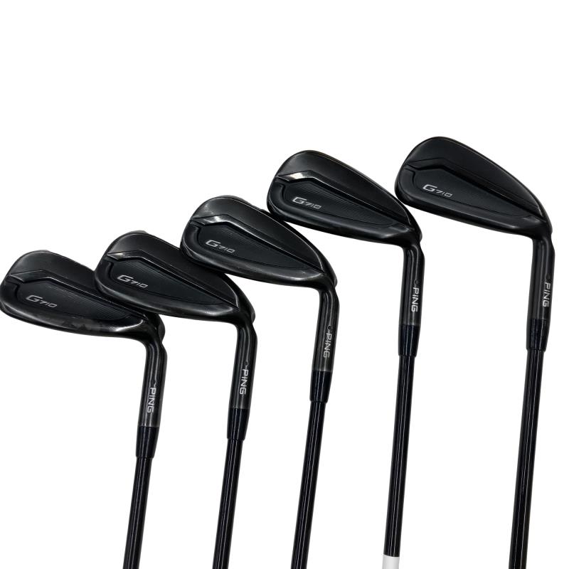 【中古】 ピン G710 5S(アーコス付き添い人) アイアン仕掛ける IR ALTA DISTANZA BLACK 40 (フレックスR) メンズ 成人男性用 右利き 右用 C価値づける ゴルフ野球クラブ