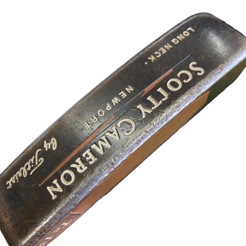 【中古】 タイトリスト SCOTTY CAMERON Tel3(トレリウムII) NEWPORT LONG NECK パター PT Micro Step (フレックスその他) メンズ 男性用 右利き 右用 Cランク ゴルフクラブ｜ゴルフパートナー 中古クラブ店 24,386円