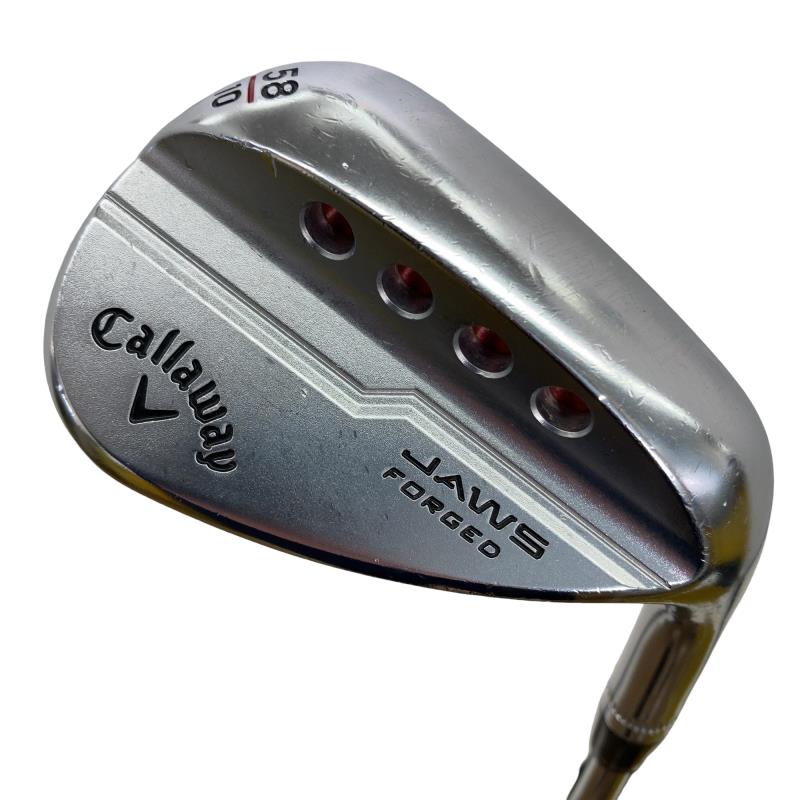 【中古】 キャロウェイ JAWS FORGED Cr 58°/10° ウェッジ WG NS PRO 950GH neo (フレックスS) メンズ 成人男性用 右利き 右用 C価値づける ゴルフ野球クラブ