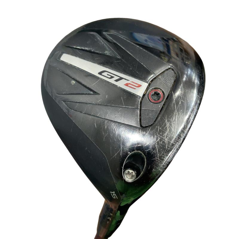 【中古】 タイトリスト GT2 15° フェアウェイウッド FW 純然たる特注矢がら (フレックスS) メンズ 成人男性用 右利き 右用 C位置づける ゴルフ野球クラブ