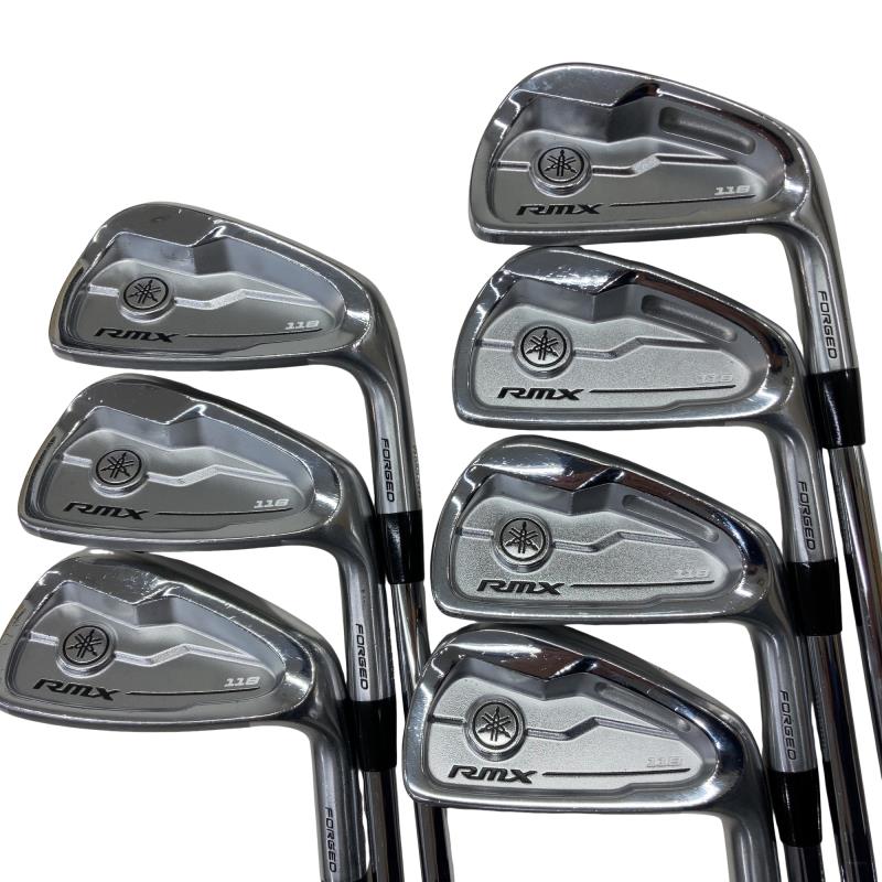 【中古】 ヤマハ RMX 118 7S アイアンセット IR N.S.PRO RMX 95 (フレックスS) メンズ 男性用 右利き 右用 Cランク ゴルフクラブ