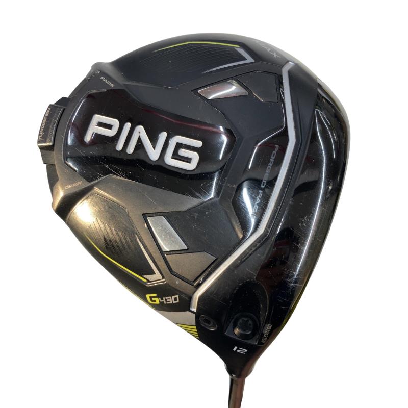 【中古】 ピン G430 MAX 12° ドライバー DR ALTA J CB BLACK(DR) (フレックスR) メンズ 男性用 右利き 右用 Cランク ゴルフクラブ
