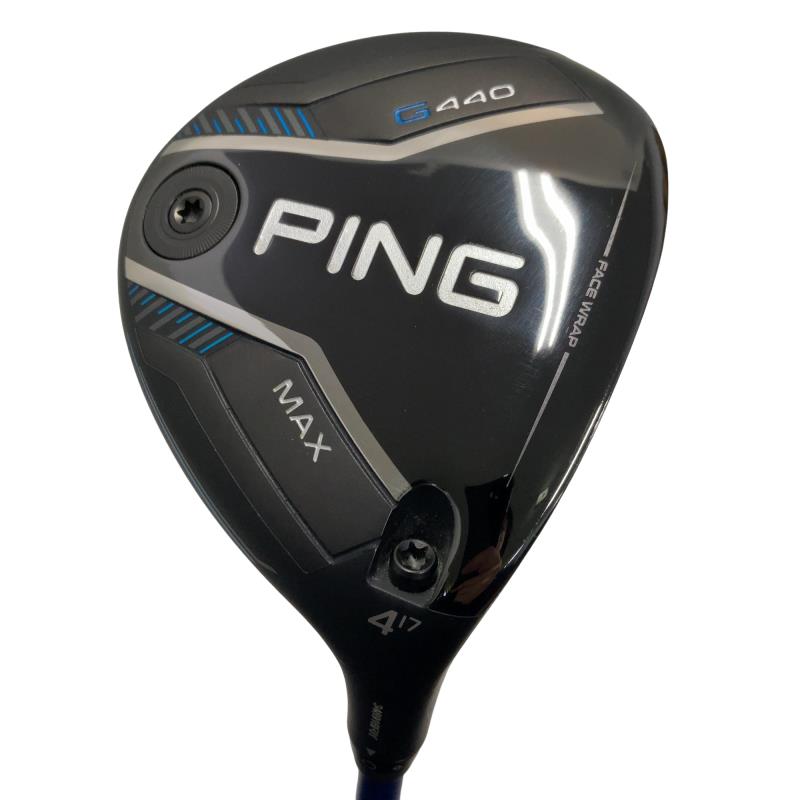 【中古】 ピン G440 MAX 4W フェアウェイウッド FW 純正特注シャフト (フレックスS) メンズ 男性用 右利き 右用 Cランク ゴルフクラブ