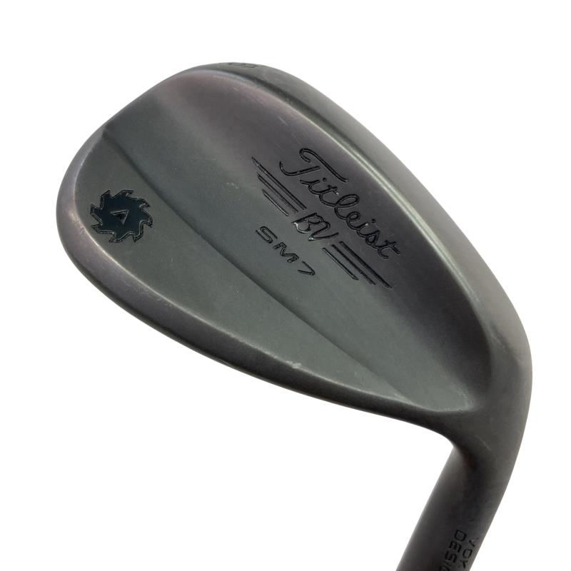 【中古】 タイトリスト VOKEY SPIN MILLED SM7 ジェットブラック 58°/14°K ウェッジ WG Dynamic Gold (フレックスS) メンズ 男性用 右利き 右用 Cランク ゴルフクラブ