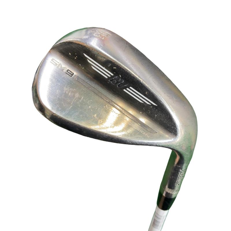 【中古】 タイトリスト VOKEY SPIN MILLED SM9 ツアークロム 58°/14°K ウェッジ WG Dynamic Gold (フレックスS) メンズ 男性用 右利き 右用 Cランク ゴルフクラブ