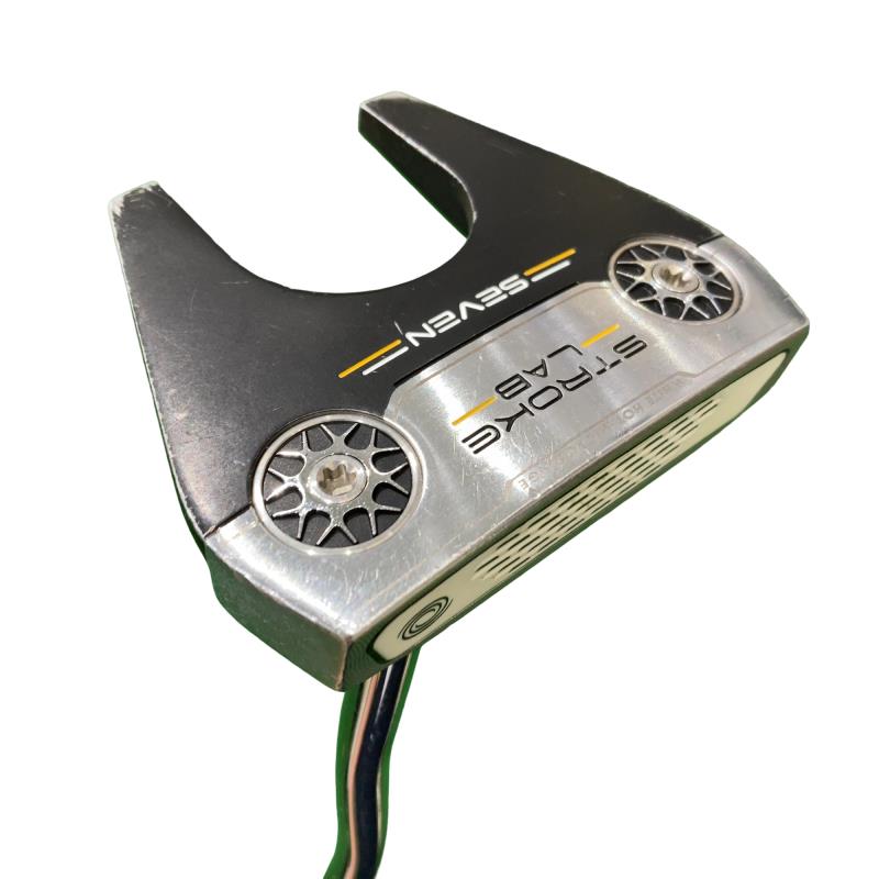【中古】 オデッセイ STROKE LAB SEVEN 34インチ パター PT STROKE LAB (フレックスその他) メンズ 男性用 右利き 右用 Cランク ゴルフクラブ