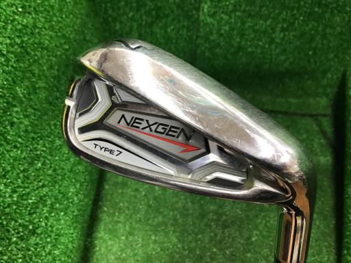 【中古】 ゴルフパートナー NEXGEN(2019) 5S アイアンセット IR NEXGEN E.I.F(BK) JI-895-8 (フレックスその他) メンズ 男性用 右利き 右用 Cランク ゴルフクラブ