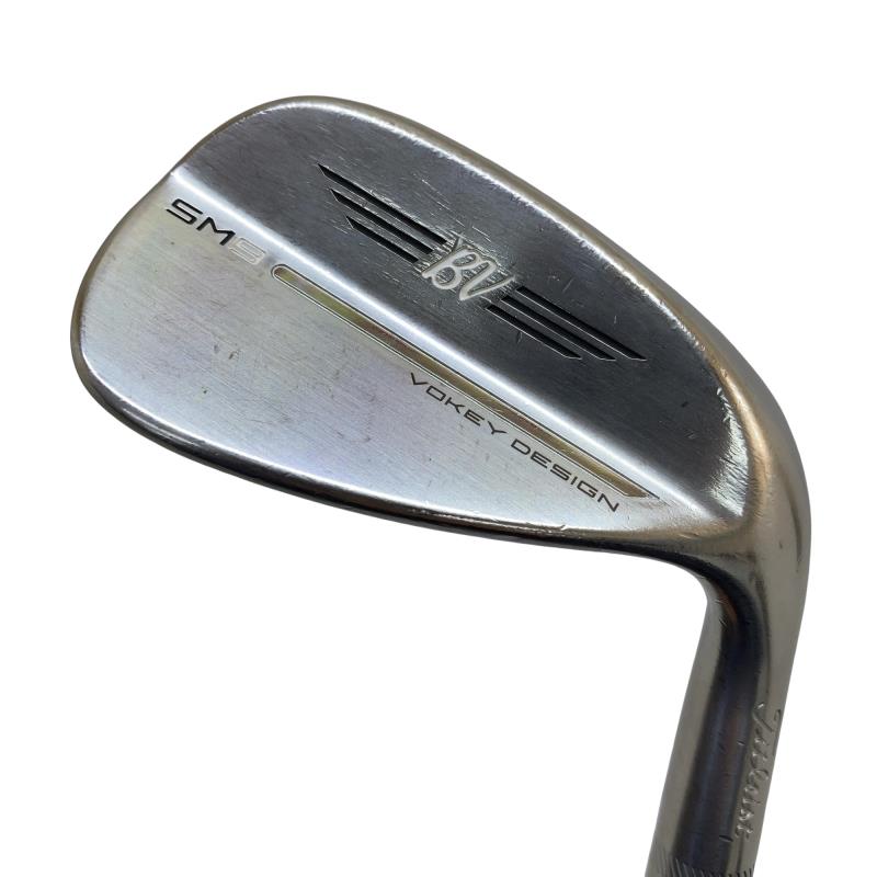 【中古】 タイトリスト VOKEY SPIN MILLED SM9 ツアークロム 50°/12°F ウェッジ WG BV 105 (フレックスその他) メンズ 男性用 右利き 右用 Cランク ゴルフクラブ