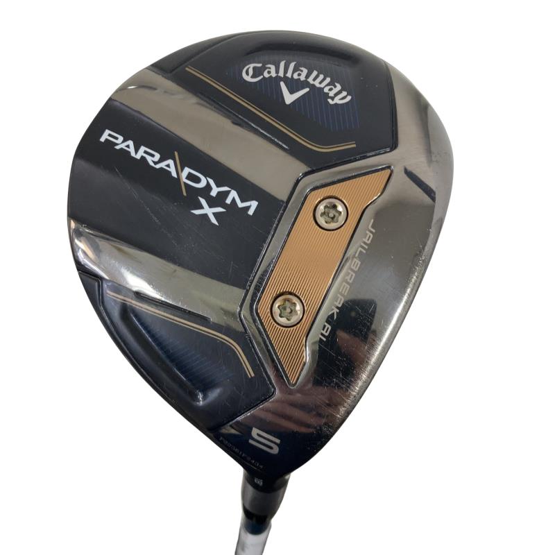 【中古】 キャロウェイ PARADYM X 5W フェアウェイウッド FW VENTUS TR 5 for CW(PARADYM FW) (フレックスSR) メンズ 男性用 右利き 右用 Cランク ゴルフクラブ