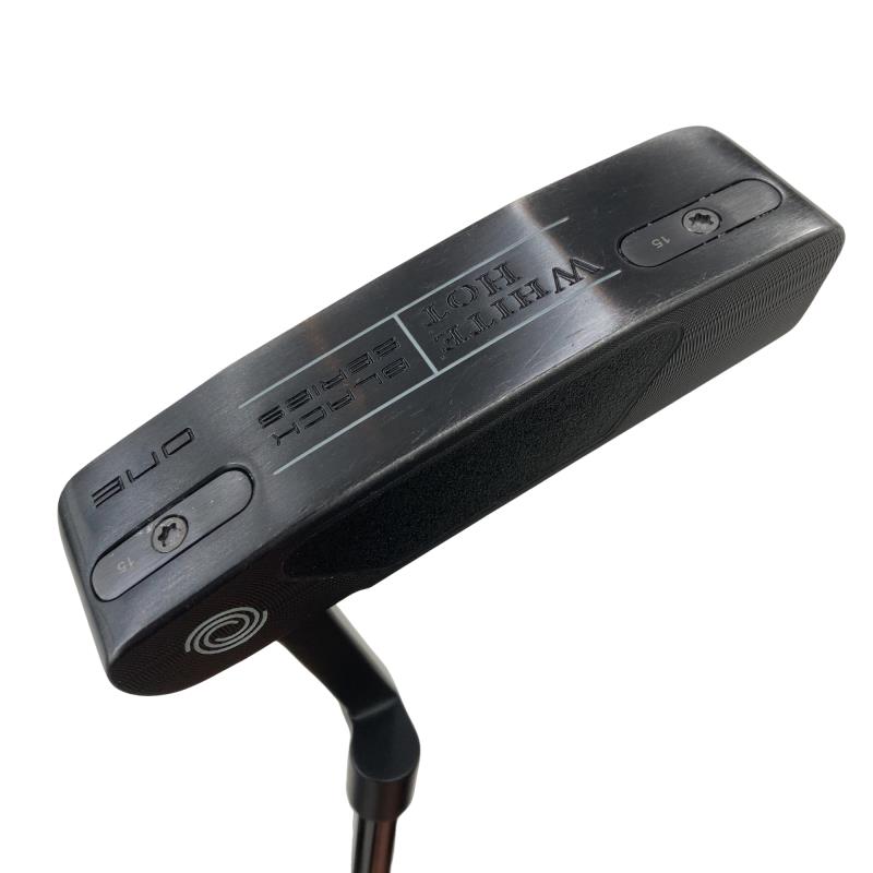 【中古】 オデッセイ WHITE HOT BLACK ONE 34インチ パター PT STROKE LAB(2023) (フレックスその他) メンズ 男性用 右利き 右用 Cランク ゴルフクラブ