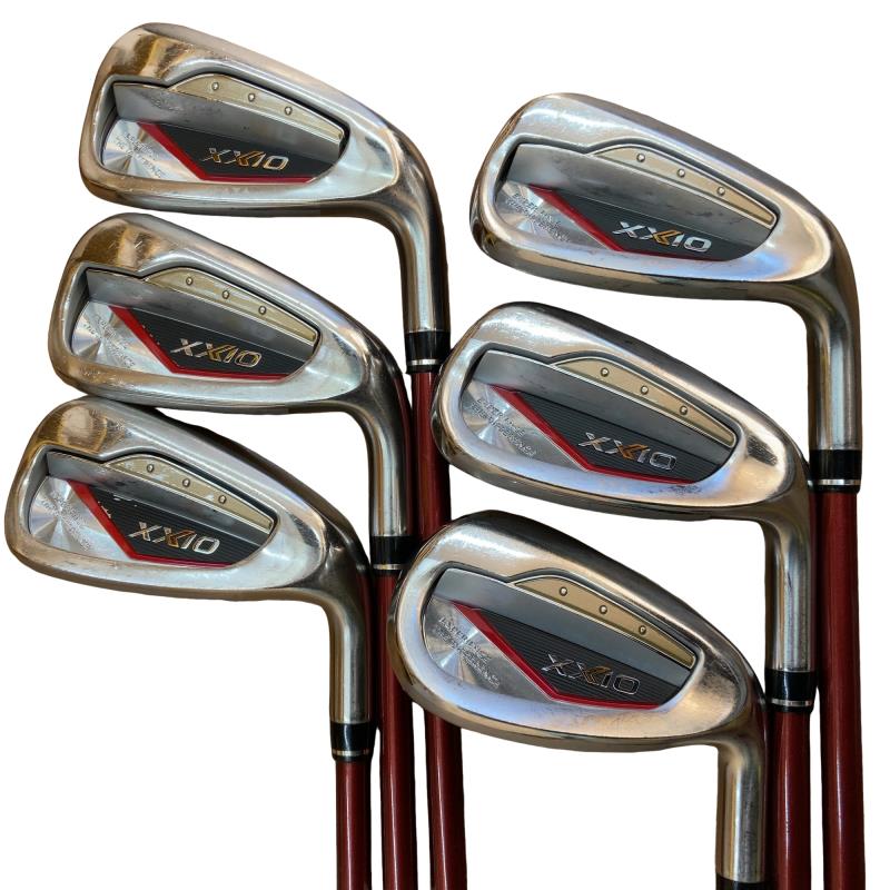 【中古】 ダンロップ XXIO(2024) 7S(レッド) アイアンセット IR XXIO MP1300(IR) レッド (フレックスSR) メンズ 男性用 右利き 右用 Cランク ゴルフクラブ｜ゴルフパートナー 中古クラブ店