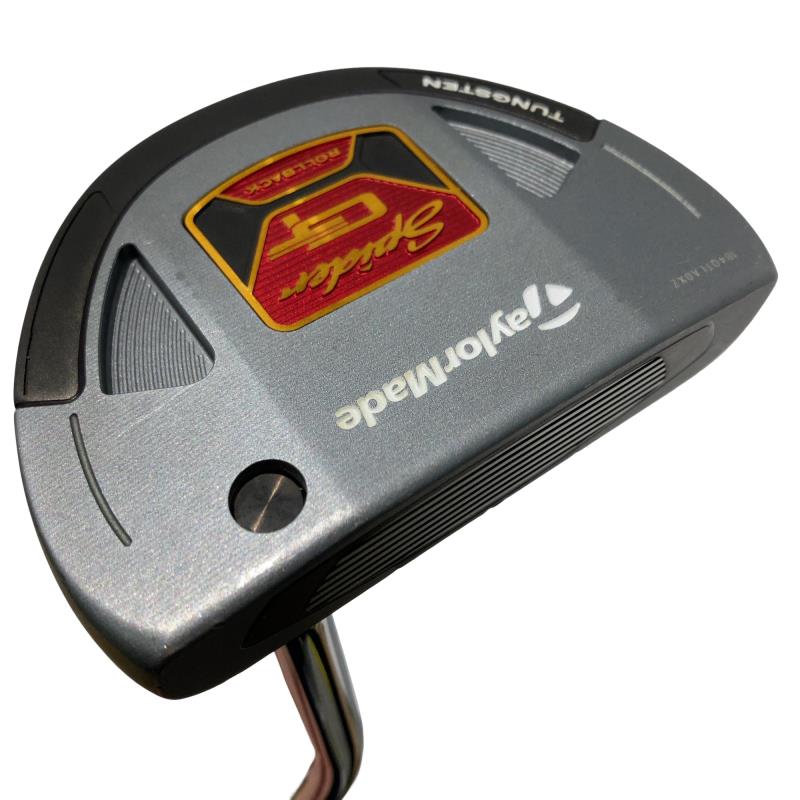 【中古】 テーラーメイド Spider GT ROLLBACK SILVER/BLACK シングルベンド 34インチ パター PT スチール (フレックスその他) メンズ 男性用 右利き 右用 Cランク ゴルフクラブ