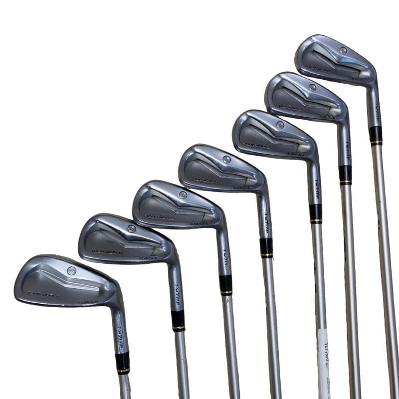 【中古】 本間ゴルフ TOUR WORLD TW717P FORGED  6S アイアン仕掛ける IR VIZARD I550 (フレックスS) メンズ 成人男性用 右利き 右用 D序列付ける ゴルフ野球クラブ