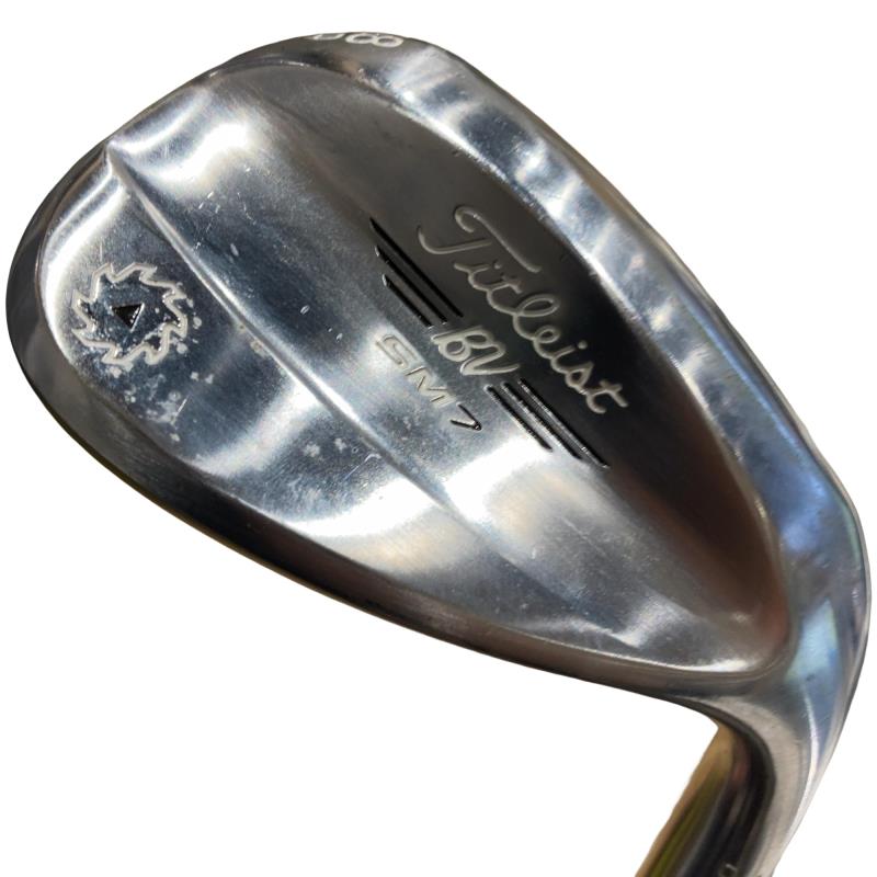 【中古】 タイトリスト VOKEY SPIN MILLED SM7 周遊旅行Cr 58°/12°D ウェッジ WG リシャフト (フレックス余分の物) メンズ 成人男性用 右利き 右用 C位置づける ゴルフ野球クラブ