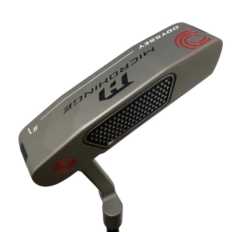 【中古】 オデッセイ MICROHINGE #1 34in パター PT スチール写真 (フレックス余分の物) メンズ 成人男性用 右利き 右用 B位置づける ゴルフ野球クラブ