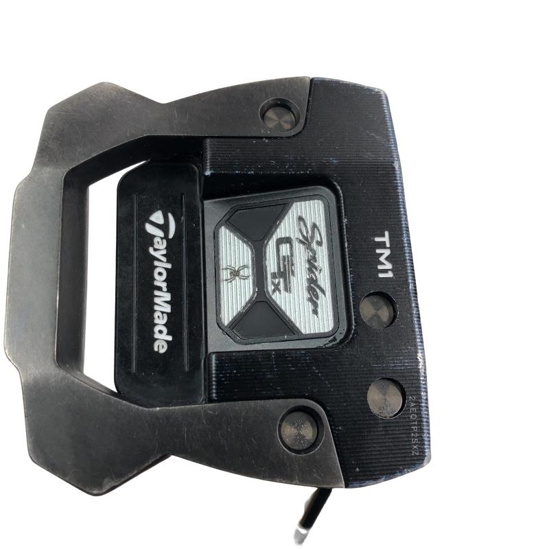 【中古】 仕立て屋お手伝いさん Spider GTx TRUSS BLACK TM1 34in パター PT スチール写真 (フレックス余分の物) メンズ 成人男性用 右利き 右用 E位置づける ゴルフ野球クラブ