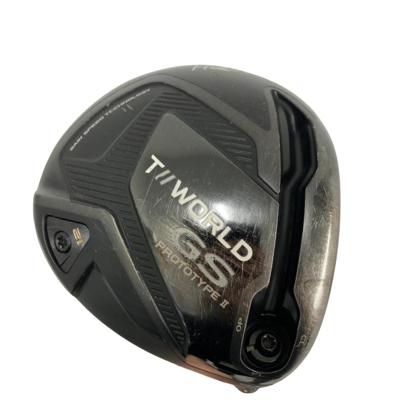 【中古】 本間ゴルフ TOUR WORLD GS PROTOTYPE II 9.5&deg; ドライバー DR 純正特注シャフト (フレックスX) メンズ 男性用 右利き 右用 Cランク ゴルフクラブ｜ゴルフパートナー 中古クラブ店
