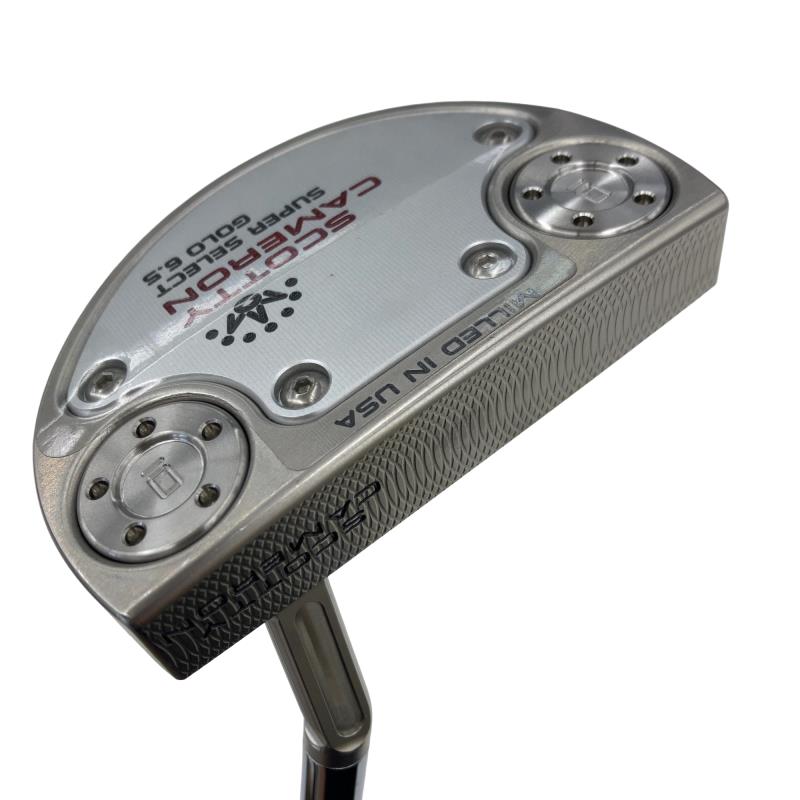 【中古】 タイトリスト SCOTTY CAMERON SUPER SELECT GOLO 6.5 35in パター PT スチール写真 (フレックス余分の物) メンズ 成人男性用 右利き 右用 N位置づける ゴルフ野球クラブ