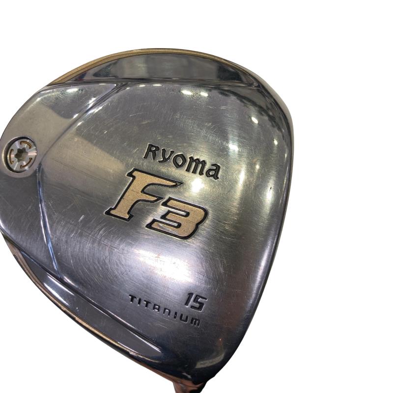 【中古】 リョーマゴルフ Ryoma F シルバー F3 フェアウェイウッド FW Tour AD RF2 (フレックスS) メンズ 男性用 右利き 右用 Cランク ゴルフクラブ