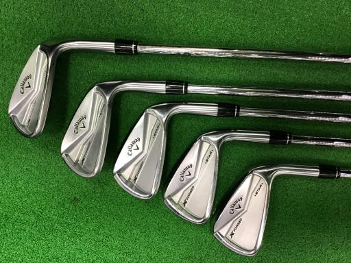 【中古】 キャロウェイ X FORGED STAR(2024) 6S アイアン仕掛ける IR 完全無欠特注立て坑 (フレックスS) メンズ 成人男性用 右利き 右用 C価値づける ゴルフ野球クラブ