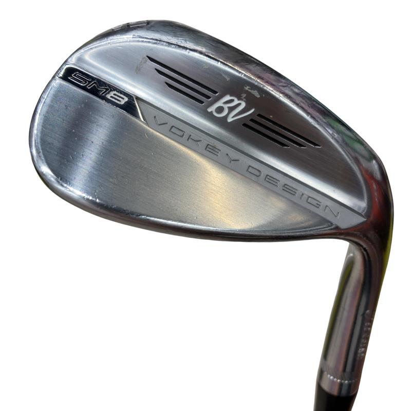 【中古】 タイトリスト VOKEY SPIN MILLED SM8 ツアークロム 60°/12°D ウェッジ WG Dynamic Gold (フレックスS) メンズ 男性用 右利き 右用 Cランク ゴルフクラブ|ゴルフパートナー 中古クラブ店