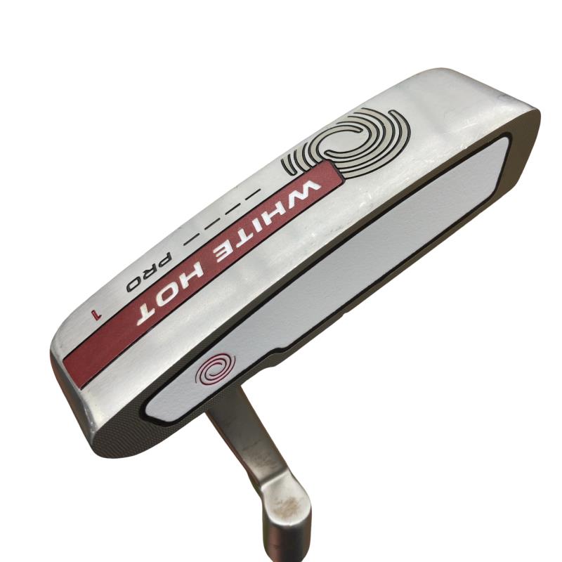 【中古】 オデッセイ WHITE HOT PRO #1 34in パター PT スチール写真 (フレックス余分の物) メンズ 成人男性用 右利き 右用 D価値づける ゴルフ野球クラブ