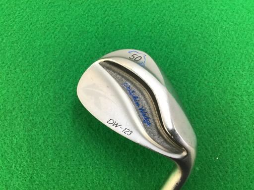 【中古】 キャスコ Dolphin Wedge DW-123 シルバー 50° ウェッジ WG 純正特注シャフト (フレックスその他) メンズ 男性用 右利き 右用 Cランク ゴルフクラブ