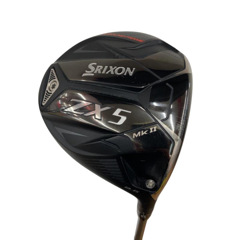 【中古】 ダンロップ SRIXON ZX5 Mk II 9.5° ドライバー DR Diamana ZX-II 50 (フレックスS) メンズ 男性用 右利き 右用 Cランク ゴルフクラブ