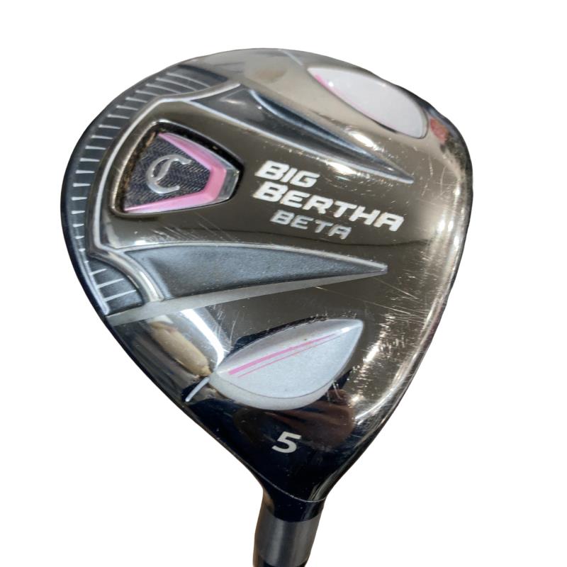 【中古】 キャロウェイ BIG BERTHA(2016) BETA 5W レディース フェアウェイウッド FW GP for BIG BERTHA(公明正大通い路) (フレックスL) レディース お上さん用 右利き 右用 C序列付ける ゴルフ野球クラブ