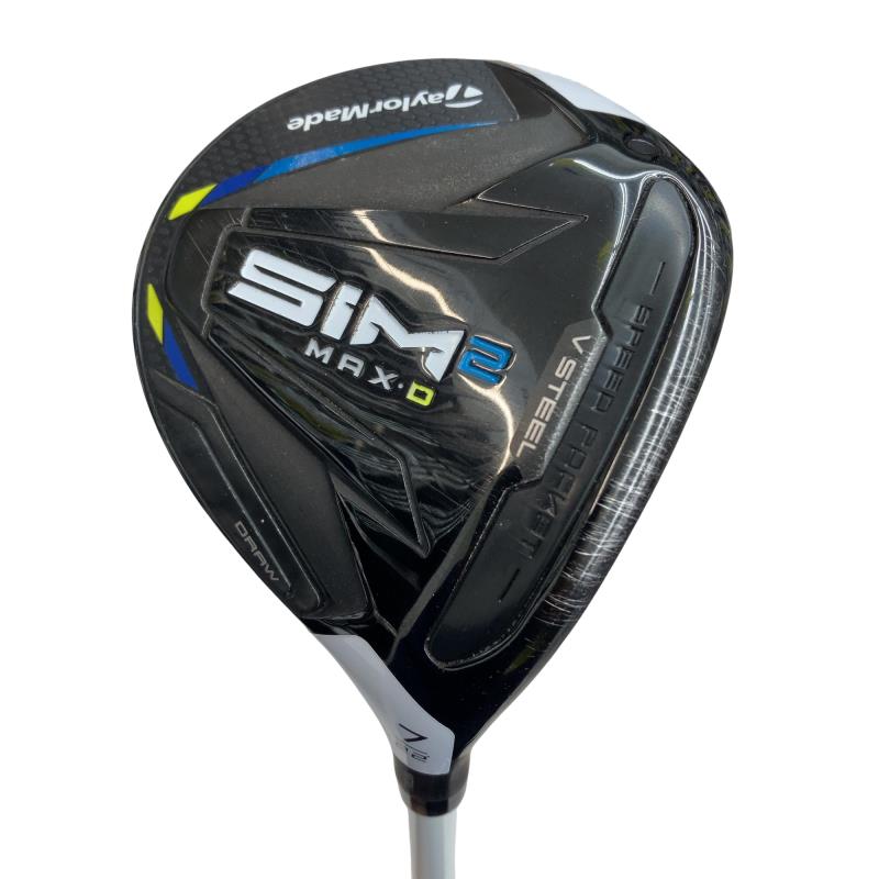 【中古】 テーラーメイド SIM2 MAX-D 7W レディース フェアウェイウッド FW TENSEI BLUE TM40(SIM2 FW) (フレックスL) レディース 女性用 右利き 右用 Cランク ゴルフクラブ