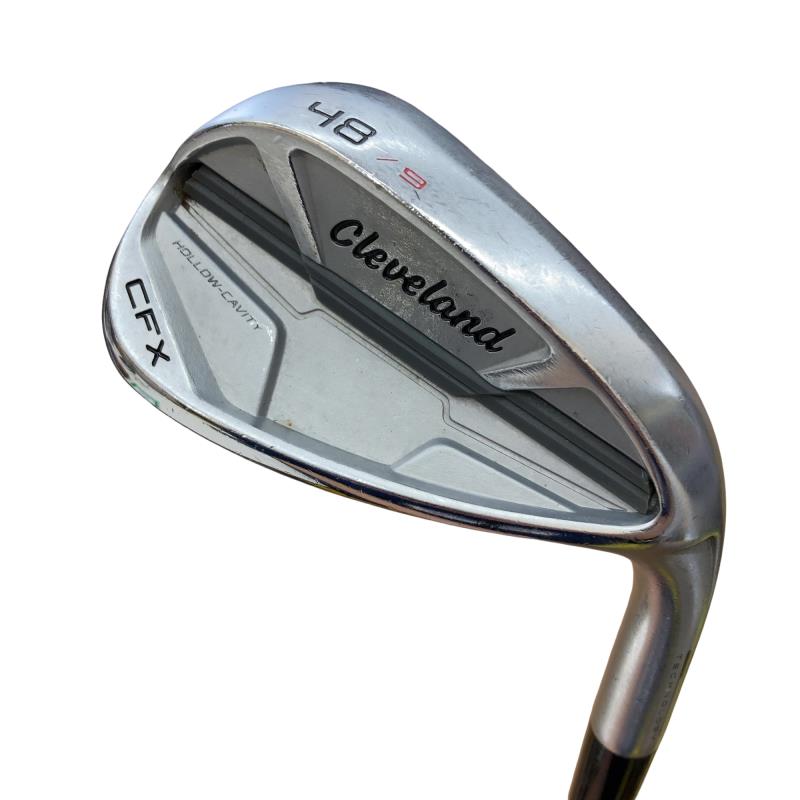 【中古】 クリーブランド Cleveland CFX 48°/09° ウェッジ WG 純正特注シャフト (フレックスS) メンズ 男性用 右利き 右用 Cランク ゴルフクラブ