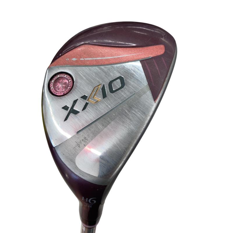 【中古】 ダンロップ XXIO(2024) H6(ボルドー) レディース ユーティリティ UT XXIO MP1300L(HB) ボルドー (フレックスL) レディース 女性用 右利き 右用 Cランク ゴルフクラブ