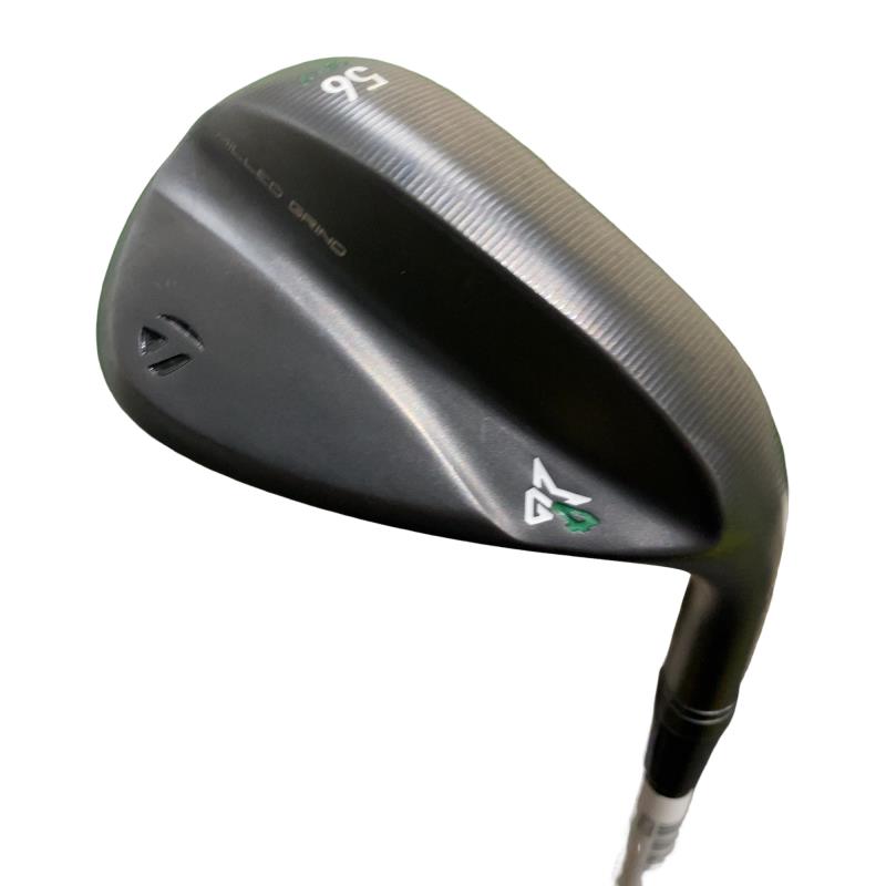 【中古】 テーラーメイド Taylor Made MILLED GRIND 4(ブラック) 56&deg;/12&deg; ウェッジ WG TM MCI 90 BK (フレックスS) メンズ 男性用 右利き 右用 Dランク ゴルフクラブ｜ゴルフパートナー 中古クラブ店