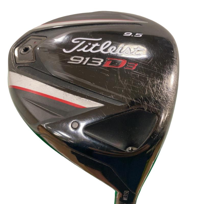 【中古】 タイトリスト 913 D3 9.5° ドライバー DR Diamana W70 (フレックスS) メンズ 男性用 右利き 右用 Cランク ゴルフクラブ