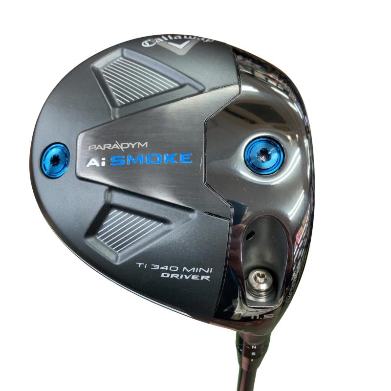 【中古】 キャロウェイ PARADYM Ai SMOKE Ti 340 MINI 11.5° ドライバー DR TENSEI 60 for CW(Ai SMOKE DR) (フレックスS) メンズ 男性用 右利き 右用 Bランク ゴルフクラブ
