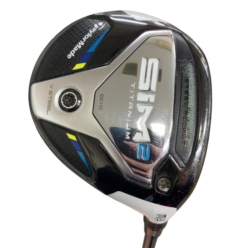 【中古】 テーラーメイド SIM2 3W フェアウェイウッド FW TENSEI SILVER TM50(SIM2 FW) (フレックスS) メンズ 男性用 右利き 右用 Cランク ゴルフクラブ