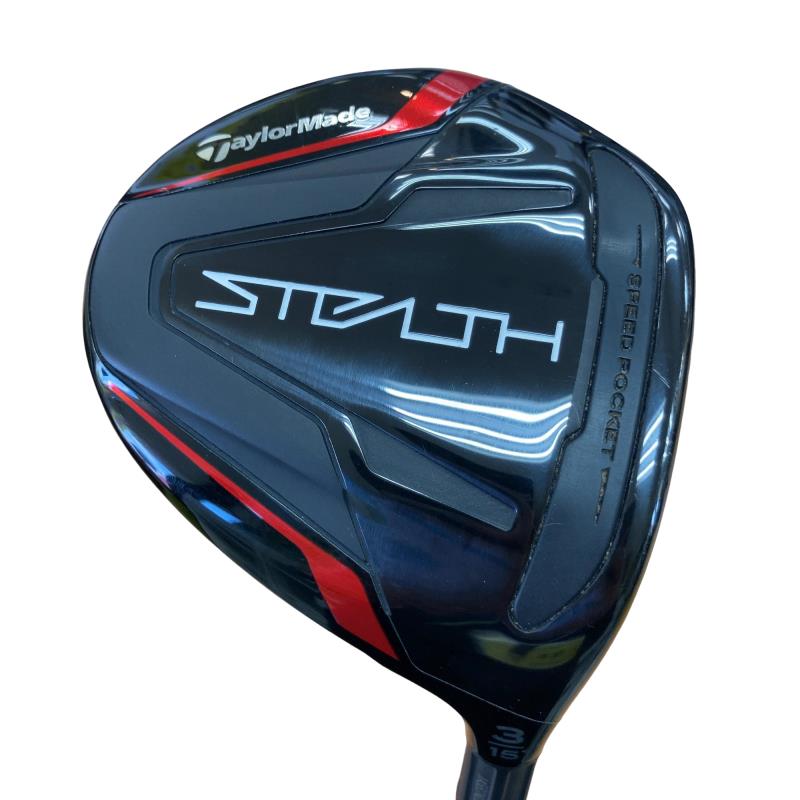 【中古】 テーラーメイド STEALTH 3W フェアウェイウッド FW TENSEI RED TM50(STEALTH FW) (フレックスS) メンズ 男性用 右利き 右用 Cランク ゴルフクラブ