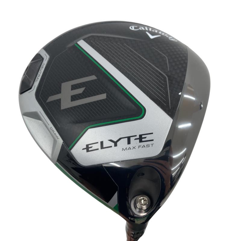 【中古】 キャロウェイ ELYTE MAX FAST 10.5° １番ウッド DR LIN-Q GREEN 40 for CW(ELYTE DR) (フレックスS) メンズ 成人男性用 右利き 右用 C位置付ける ゴルフ野球クラブ ゴルフ-クラブ-メンズクラブ