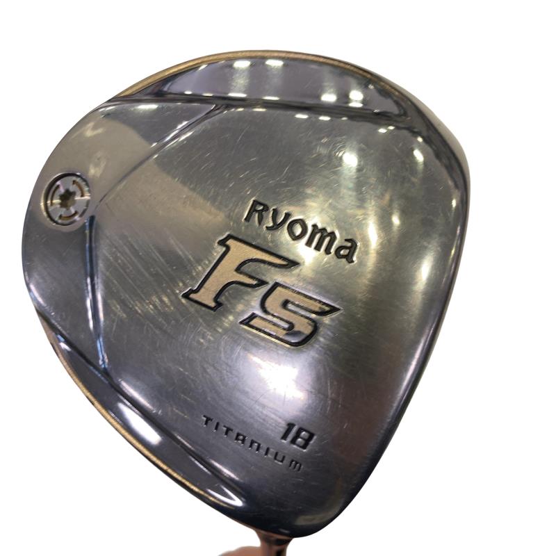 【中古】 リョーマゴルフ Ryoma F シルバー F5 フェアウェイウッド FW Tour AD RF2 (フレックスS) メンズ 男性用 右利き 右用 Cランク ゴルフクラブ