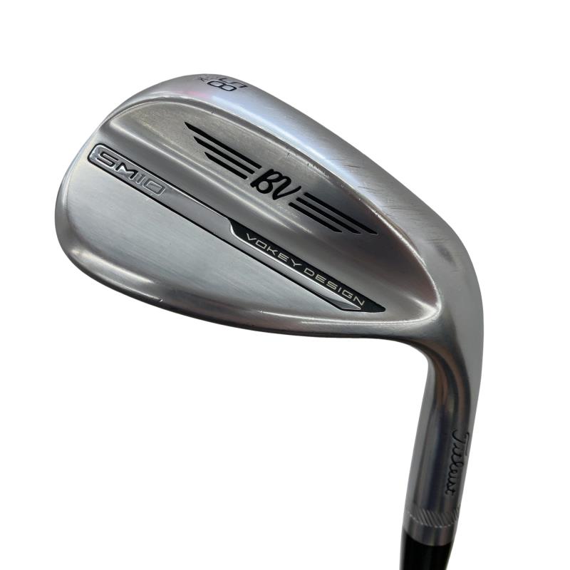 【中古】 タイトリスト VOKEY SPIN MILLED SM10 周遊旅行Cr 58°/06°K ウェッジ WG 純然たる特注矢がら (フレックスS) メンズ 成人男性用 右利き 右用 C位置づける ゴルフ野球クラブ