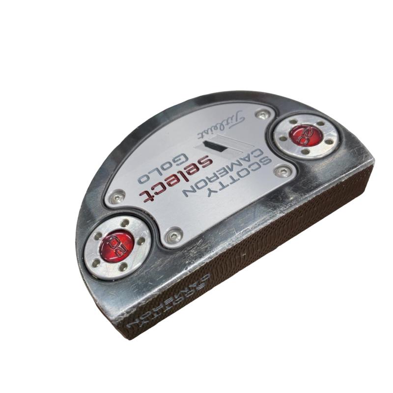 【中古】 タイトリスト SCOTTY CAMERON select GoLo 5 33in パター PT スチール写真 (フレックス余分の物) メンズ 成人男性用 右利き 右用 C位置づける ゴルフ野球クラブ