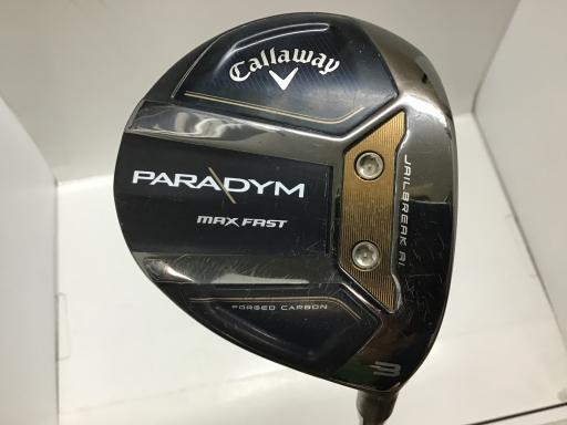【中古】 キャロウェイ PARADYM MAX FAST 3W フェアウェイウッド FW SPEEDER NX 40 for CW(PARADYM FW) (フレックスR) メンズ 男性用 右利き 右用 Cランク ゴルフクラブ