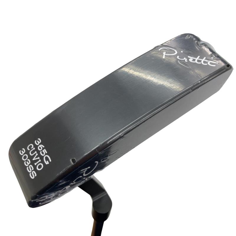 【中古】 Piretti Piretti MIDNIGHT BLACK CUVIO(365G) 34インチ パター PT スチール (フレックスその他) メンズ 男性用 右利き 右用 Aランク ゴルフクラブ｜ゴルフパートナー 中古クラブ店