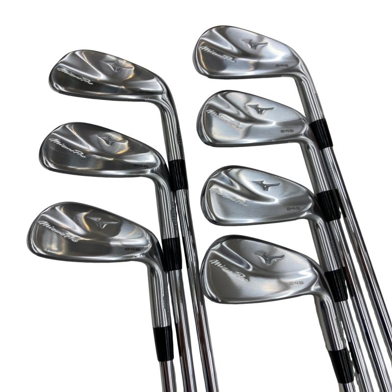 【中古】 ミズノ Mizuno Pro 245 8S アイアンセット IR Dynamic Gold 95 (フレックスS) メンズ 男性用 右利き 右用 Cランク ゴルフクラブ｜ゴルフパートナー 中古クラブ店