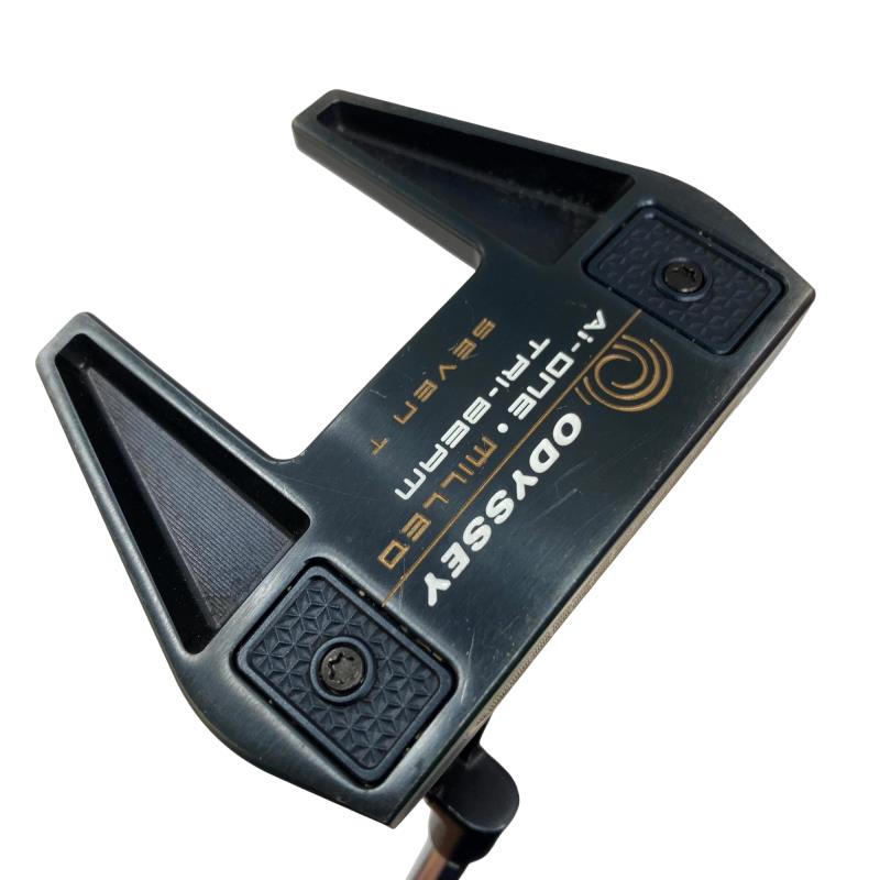 【中古】 オデッセイ Ai-ONE・MILLED TRI-BEAM SEVEN T 34in パター PT STROKE LAB 90 スチール写真 (フレックス余分の物) メンズ 成人男性用 右利き 右用 B位置づける ゴルフ野球クラブ