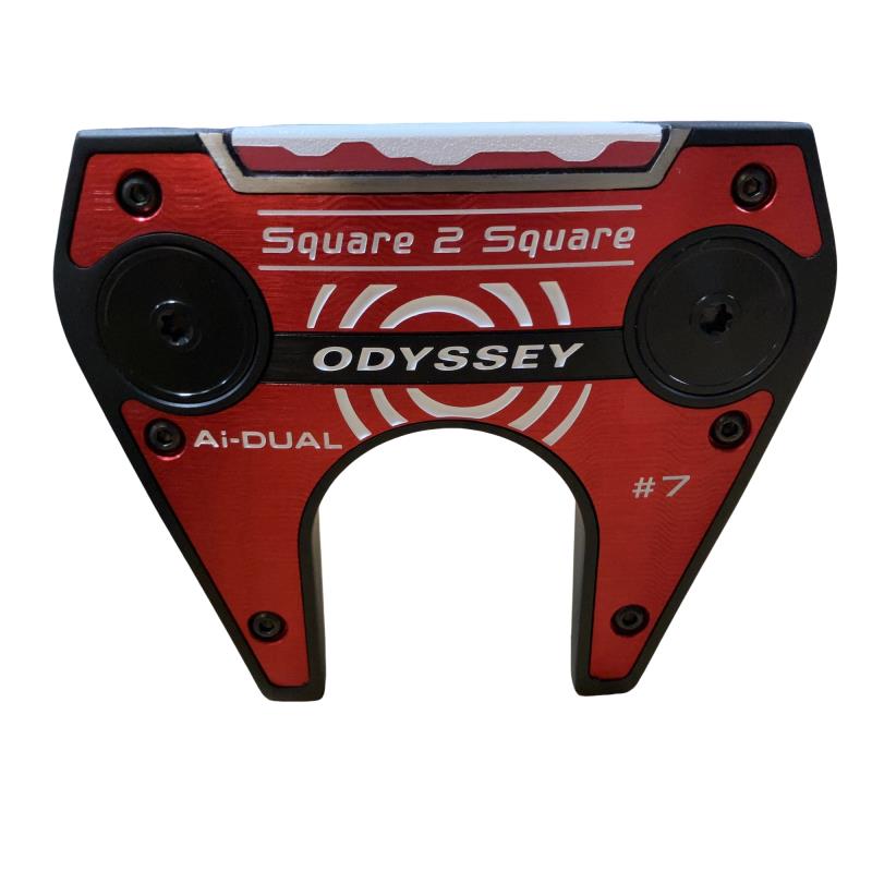 【中古】 オデッセイ Ai-DUAL SQUARE 2 SQUARE #7 34インチ パター PT STROKE LAB 120 スチール (フレックスその他) メンズ 男性用 右利き 右用 Bランク ゴルフクラブ|ゴルフパートナー 中古クラブ店