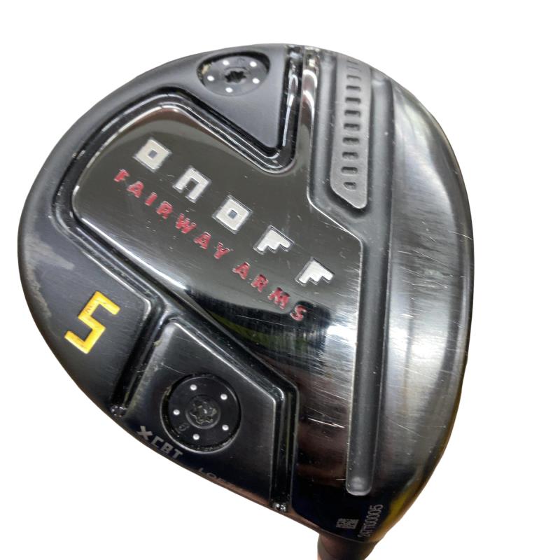 【中古】 ダイワ(グローブライド) ONOFF ARMS(2024) KURO 5W フェアウェイウッド FW CBT-624F (フレックスS) メンズ 男性用 右利き 右用 Cランク ゴルフクラブ
