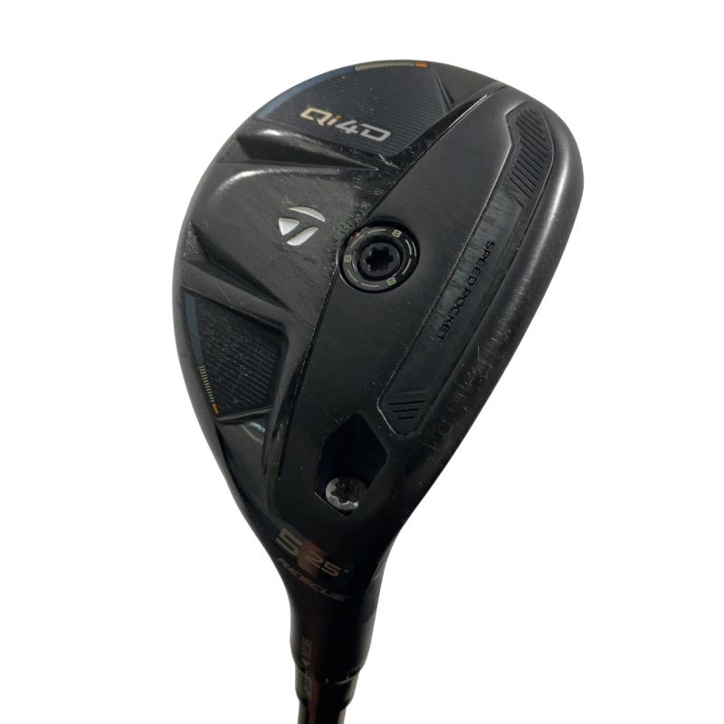 【中古】 テーラーメイド Qi4D U5 ユーティリティ UT REAX 65(Qi4D UT) (フレックスR) メンズ 男性用 右利き 右用 Cランク ゴルフクラブ|ゴルフパートナー 中古クラブ店