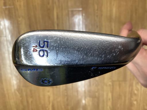 【中古】 タイトリスト VOKEY SPIN MILLED SM6 スティールグレー 56°/14°F ウェッジ WG Dynamic Gold (フレックスS) メンズ 男性用 右利き 右用 Cランク ゴルフクラブ